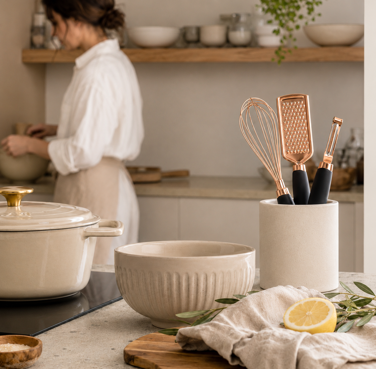 Premium Kitchen Utensil Set – Multi-Function Cooking Tools